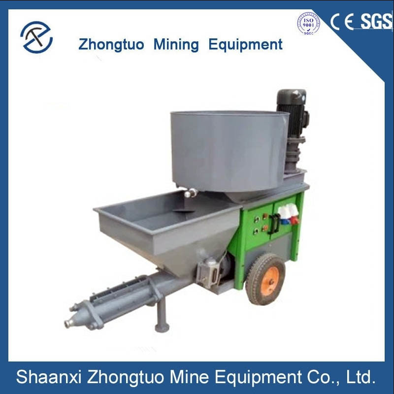 Mixing Pumping Screeding Grouting Sprayer For Mortar Application Cnc Spring Coiler