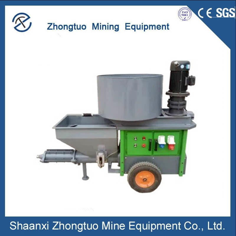 Mixing Pumping Screeding Grouting Sprayer For Mortar Application Cnc Spring Coiler