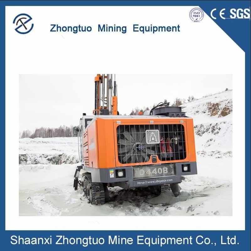 D440B Drilling Rig With Anti-Jamming System 312l/S Diesel Engine 16m3/Min Air Compressor