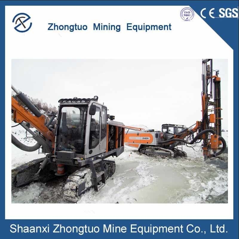 D440B Drilling Rig With Anti-Jamming System 312l/S Diesel Engine 16m3/Min Air Compressor