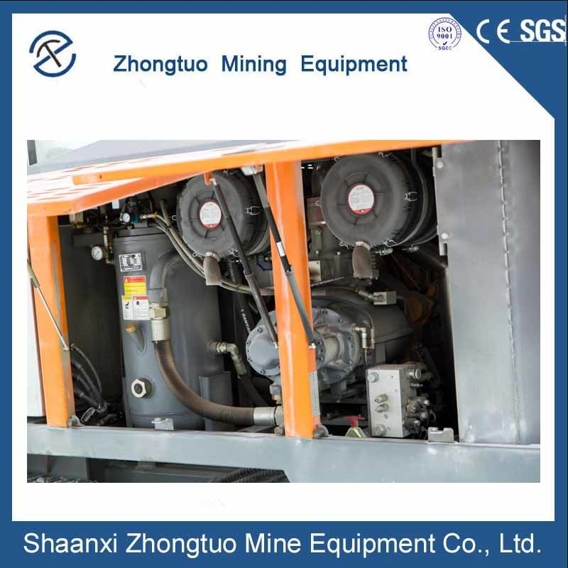 D440B Drilling Rig With Anti-Jamming System 312l/S Diesel Engine 16m3/Min Air Compressor