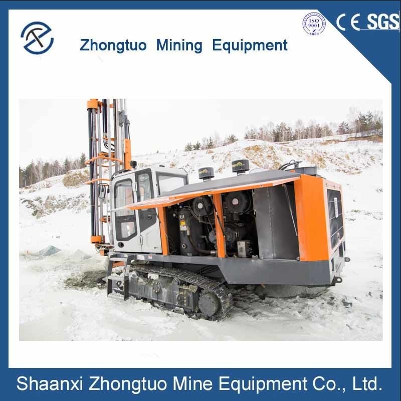 D440B Drilling Rig With Anti-Jamming System 312l/S Diesel Engine 16m3/Min Air Compressor