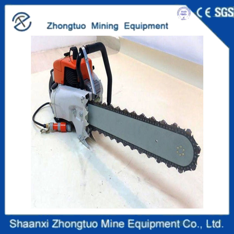 Handheld Gasoline Engine Diamond Chain Saw For Concrete Stone Cutting