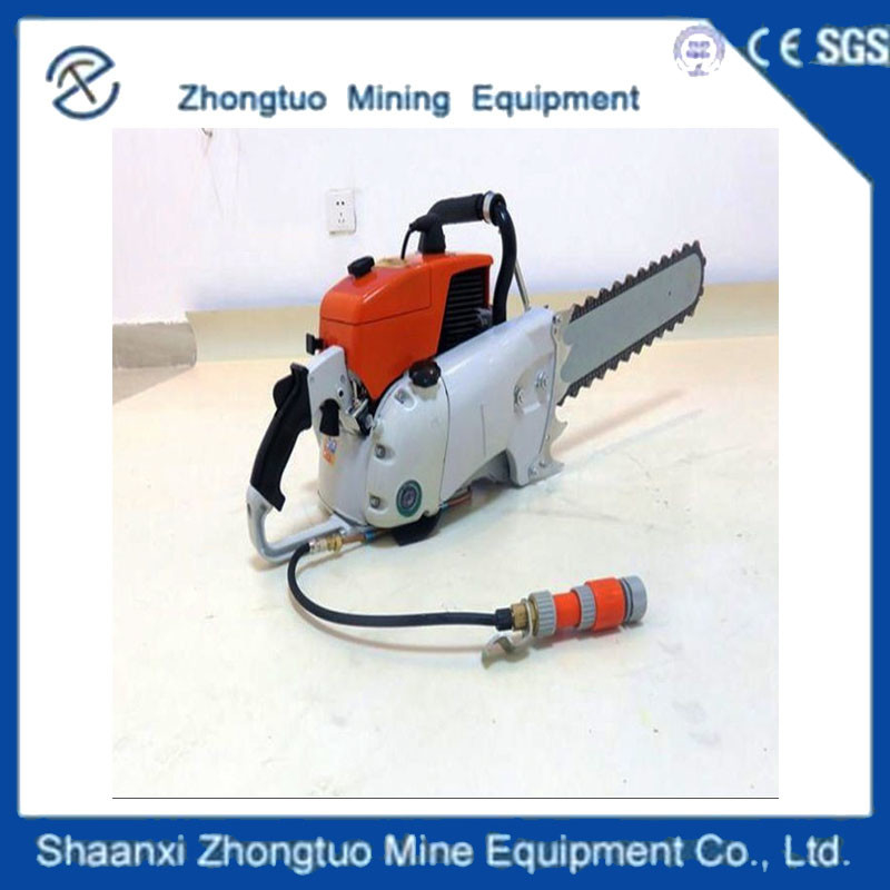 Handheld Gasoline Engine Diamond Chain Saw For Concrete Stone Cutting