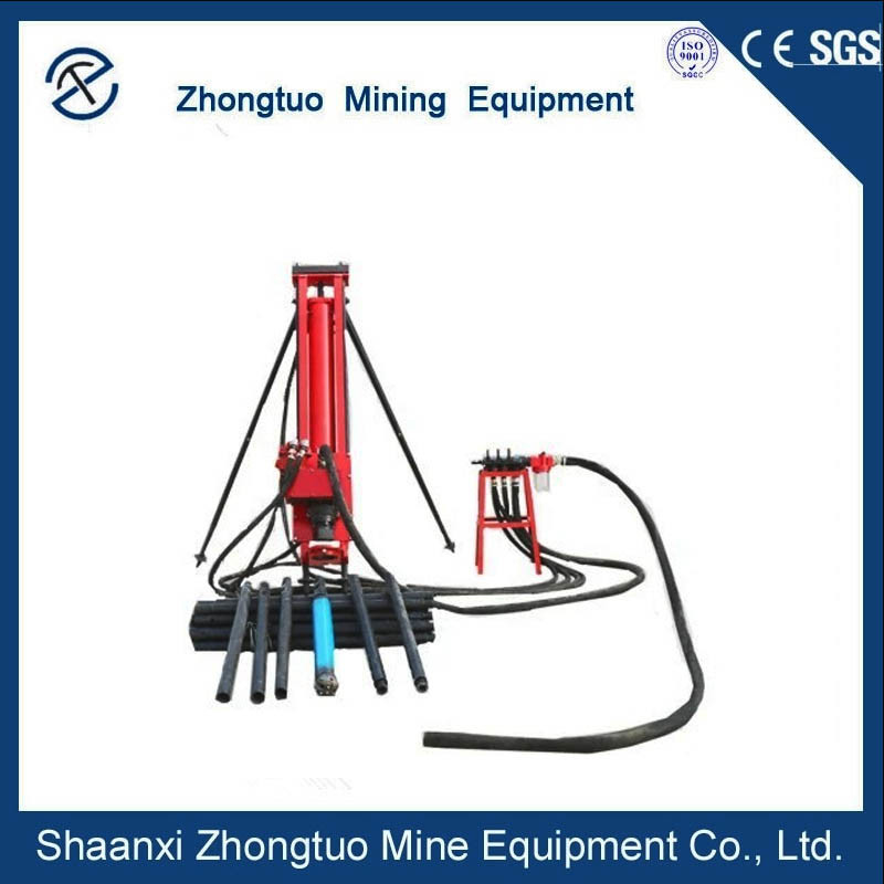 Ztq100 Drilling Rig Machine Maximum Depth Of 25m With 90 - 130mm Drilling Diameter