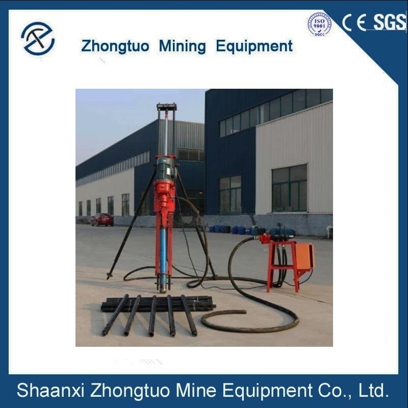 Ztq100 Drilling Rig Machine Maximum Depth Of 25m With 90 - 130mm Drilling Diameter
