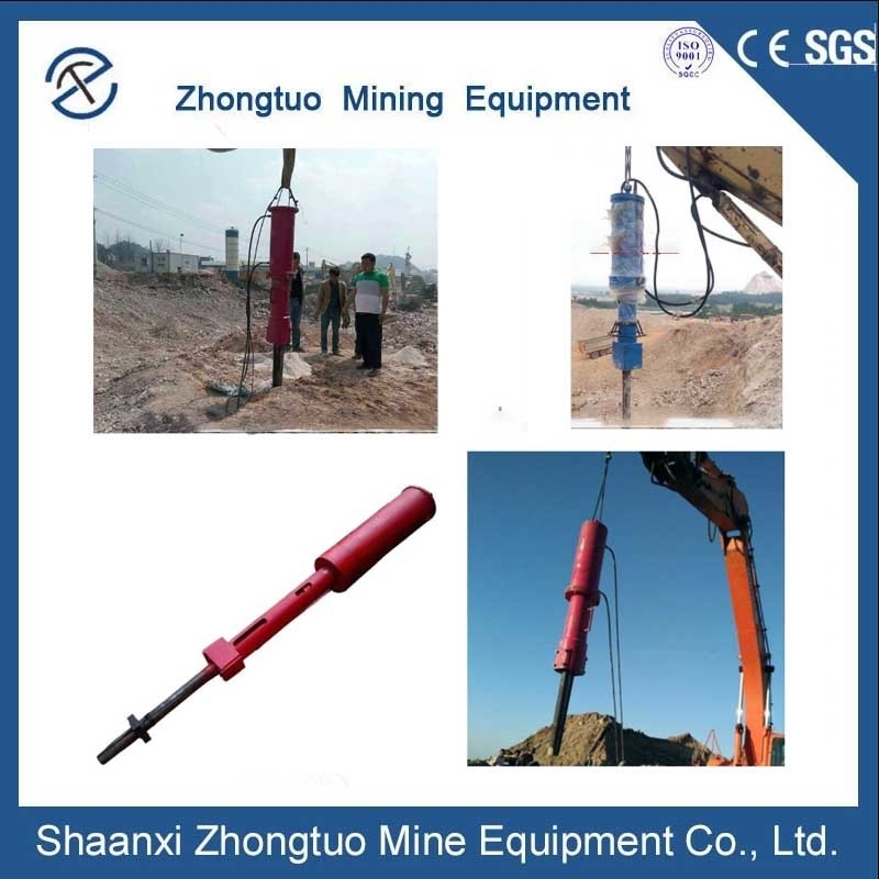 Huge Rock Splitter For Quarrying Operations Mounted With Excavator Powerful