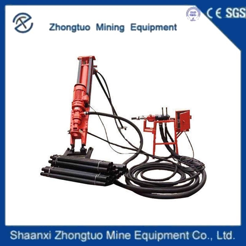 Portable DTH Drilling Rig With Air Leg Optimized For High Performance Drilling Applications