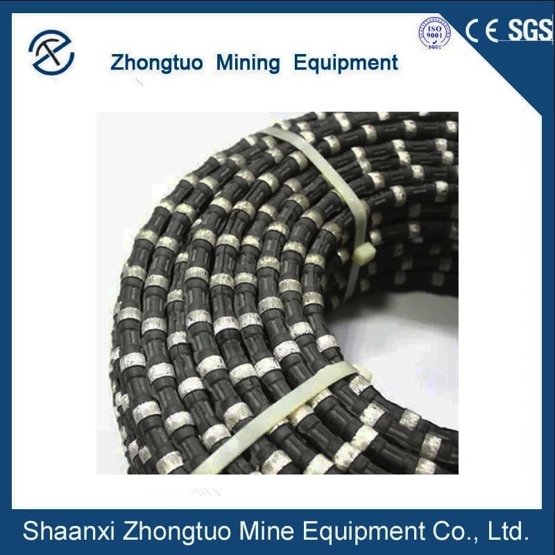 Diamond Wire Saw With Diamond Blade For Cutting Marble Limestone Travertine