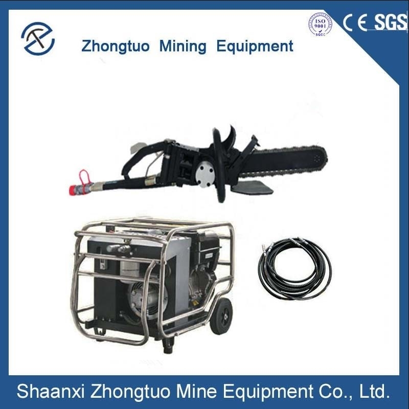 Dust-Free Electric Handheld Chain Saw 330mm-500mm Cutting Depth 11kg Lightweight