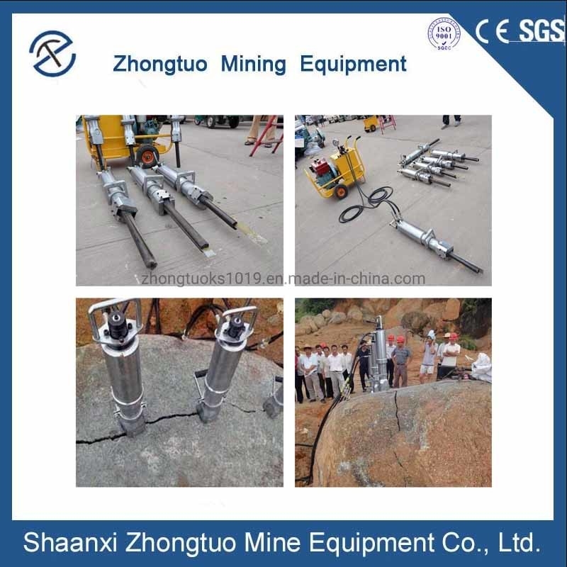 High Pressure Hose Rock Splitter Optimal Performance & Results Aluminum Cylinders