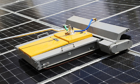 Automatic Solar Panel Cleaning Robot