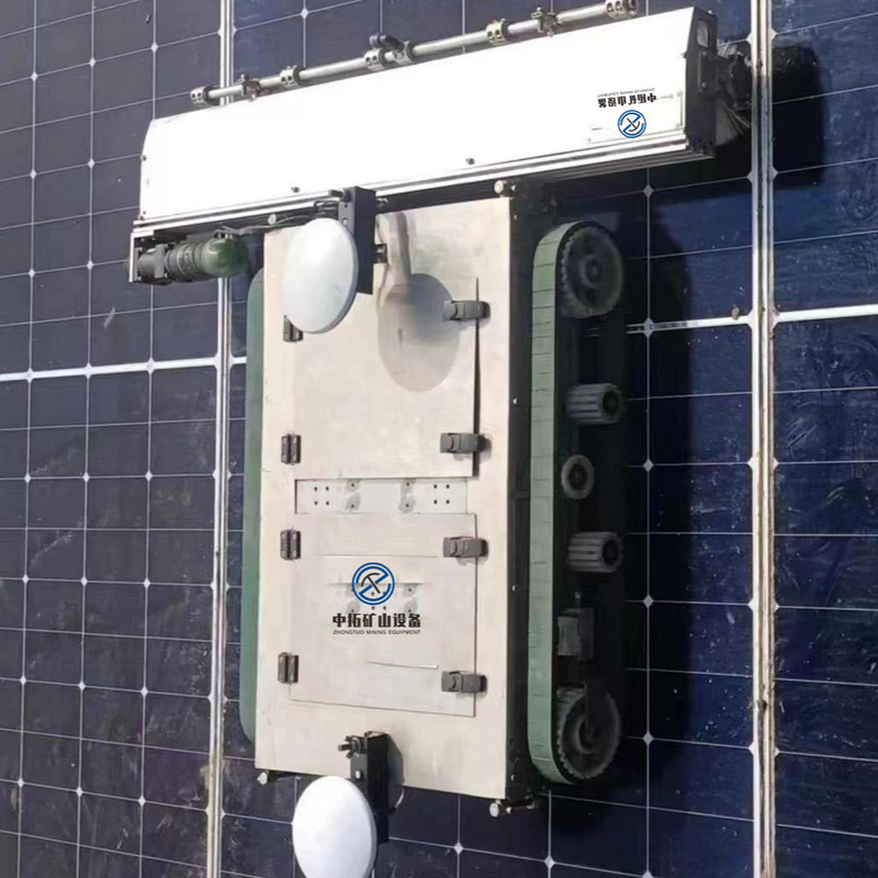 Customizable Photovoltaic Panel Cleaning Machine With Intelligent Remote Control
