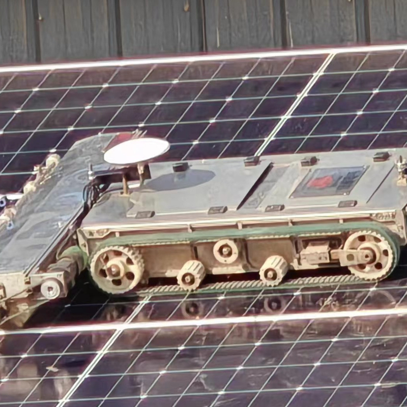 Remote Control Photovoltaic Panel Cleaning Robot Manufacturer Xi'An