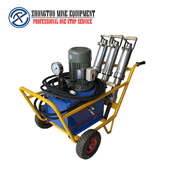 2.5m Max Splitting Length Rock Splitter Machine For Splitting Results And Efficienc