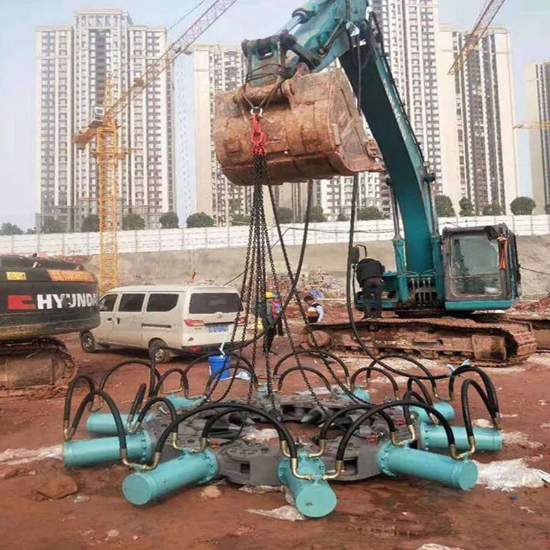Hydraulic Pile Breaking Machine Concrete Pile Head Cutting Breaking Machine