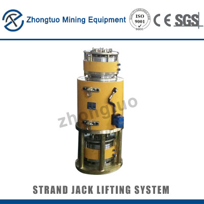 High Tonnage 50-600 Tons Strand Hydraulic Cylinder Jack For Lifting