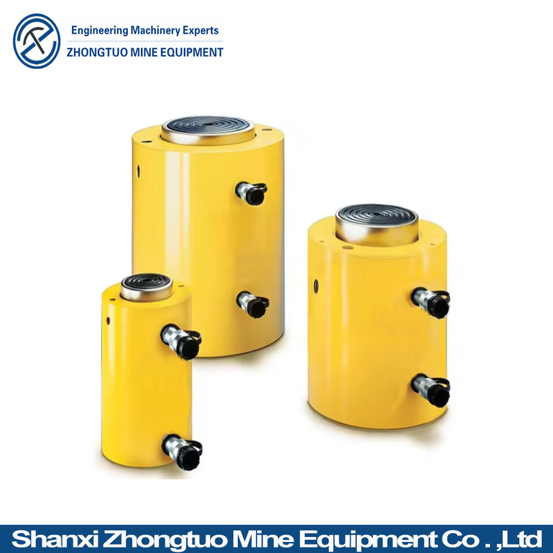100 150 150 Ton High Tonnage Hydraulic Cylinder Jack Single Acting Lifting