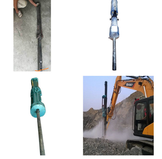 Portable Hydraulic Rock Splitting Machine Silent Rock Splitting Rod For Ore Mining