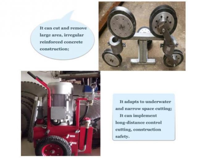 Hydraulic Diamond Wire Saw Machine for Stone Cutting
