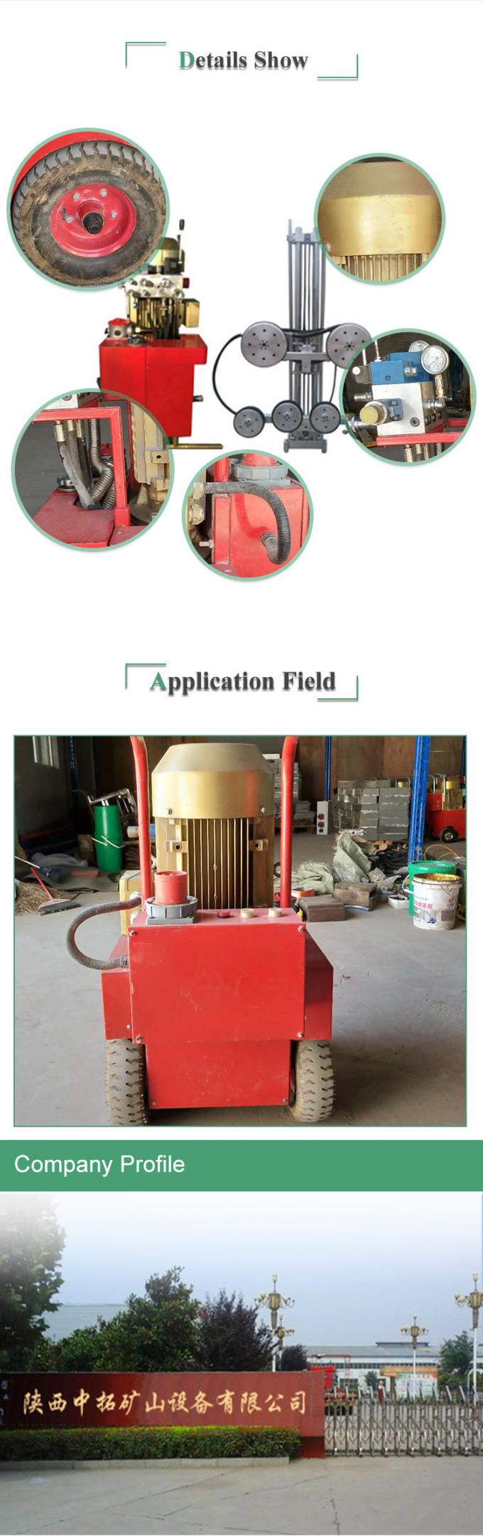 Hydraulic Diamond Wire Saw for Granite Stone Quarry Bridge Saw