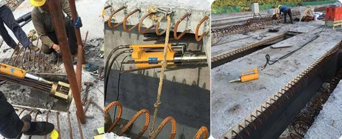 Prestressed Post Tension Hydraulic Mono Strand Stressing Jack for Bridge
