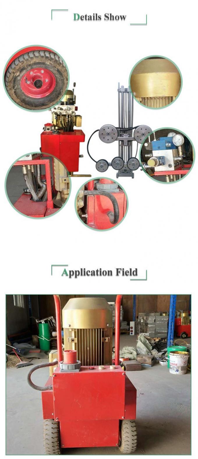 Hydraulic Small Diamond Wire Saw Machine