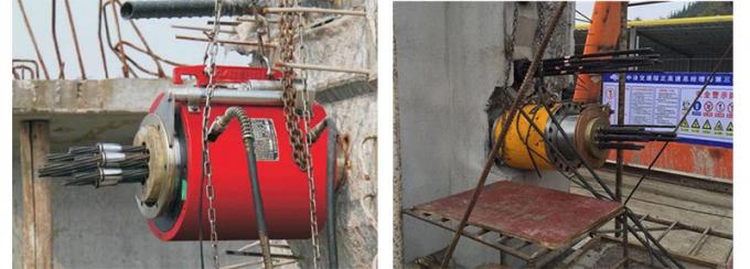 Steel Post Tension Anchor Prestressed Anchorage System Components