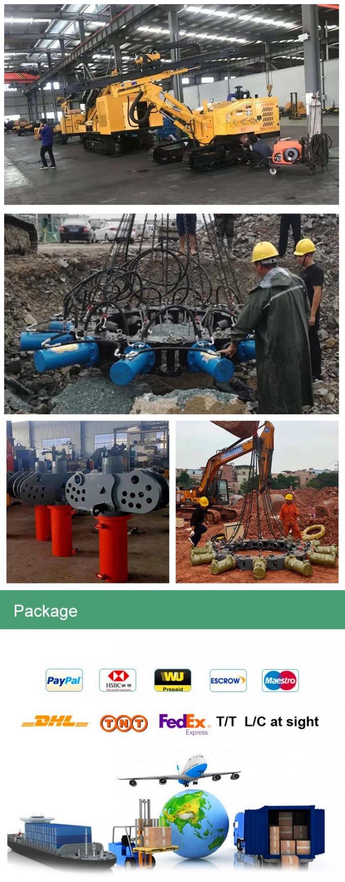 Concrete Round Piles Head Cutter Hydraulic Pile Breaker
