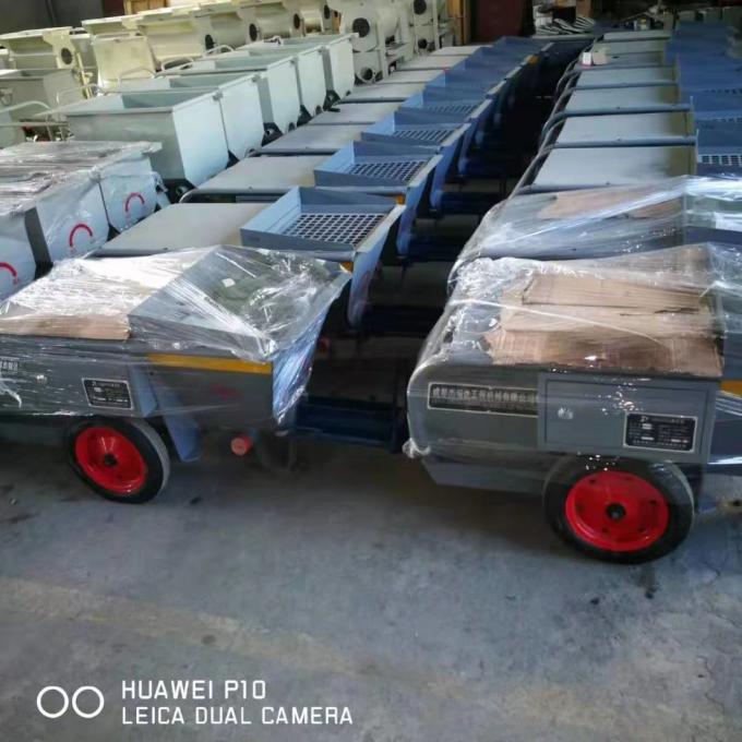 Screw Type Mortar Spraying Machine with Air Compressor