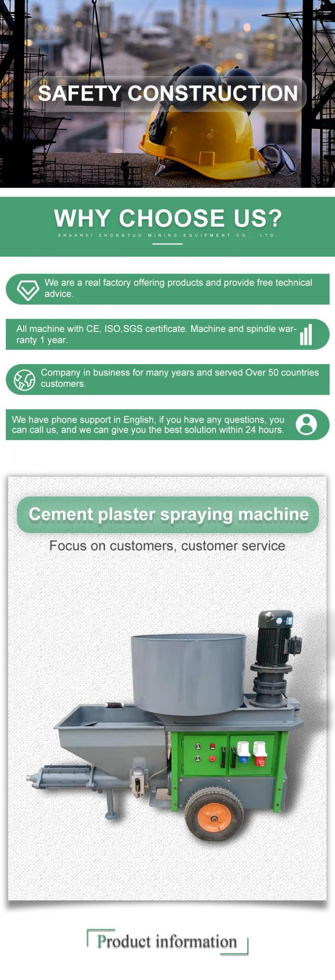 Multifunctional Mortar Spraying Machine