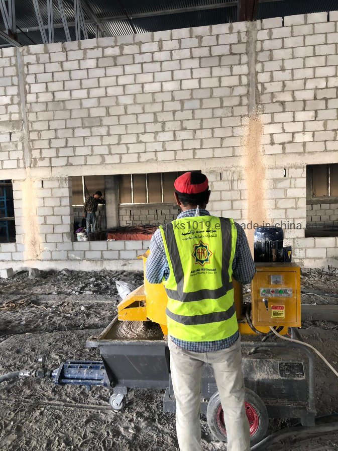 Construction Machine Wall Plaster Spraying Machine