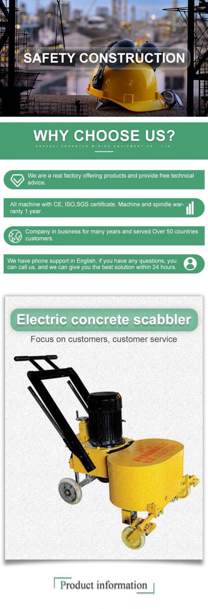 Electric Concrete Scabbler Hand Scabbler