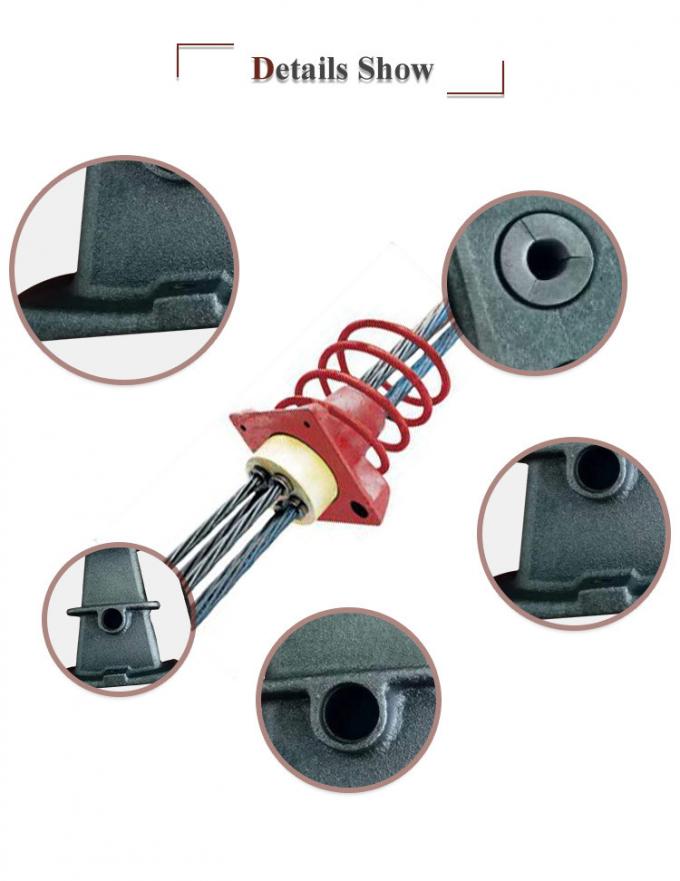 Flat Anchor Head Multi-Holes Anchorage
